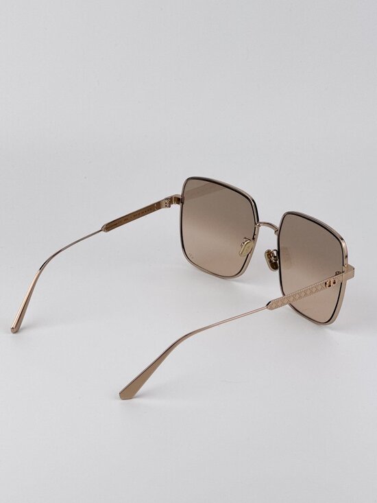 Dior DIORCANNAGE S1U Sunglasses – Pink Mirror Oversized Square D0L6 main image 6